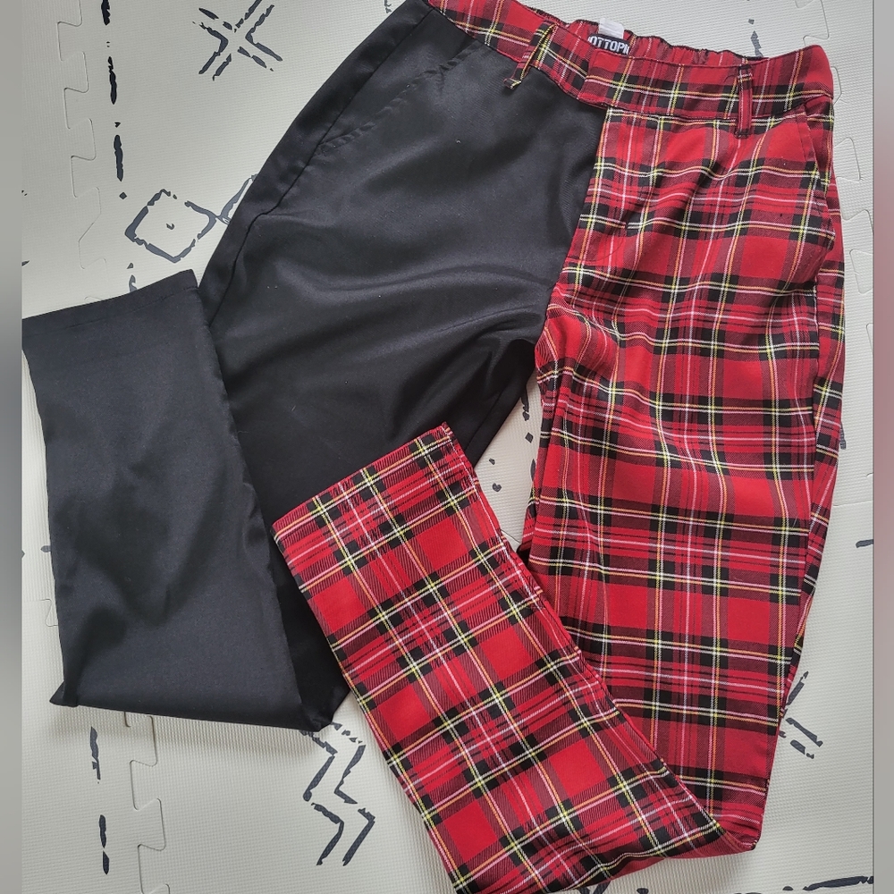 Hot topic hiwaisted emo pants M